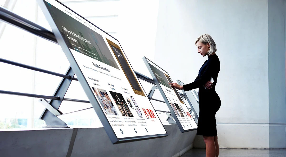 interactive digital signage